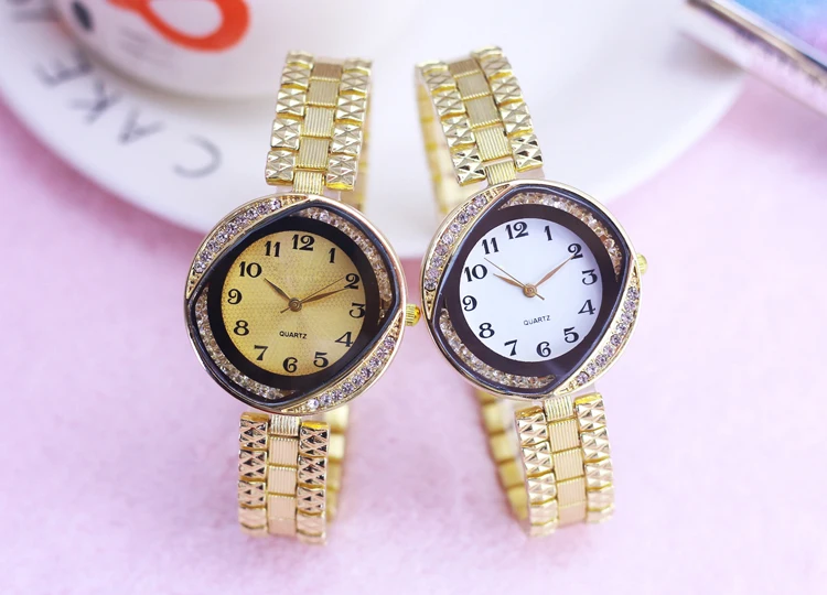 

Ladies Watch Casual Quartz Watch Summer Girl Fashion Watch Girl Gift Watch Gold Personality Big Dial