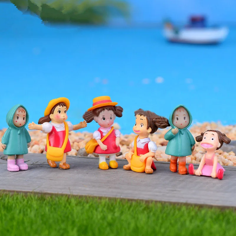 2015 Limited Real 6pcs/set Cute Resin Crafts Decor...