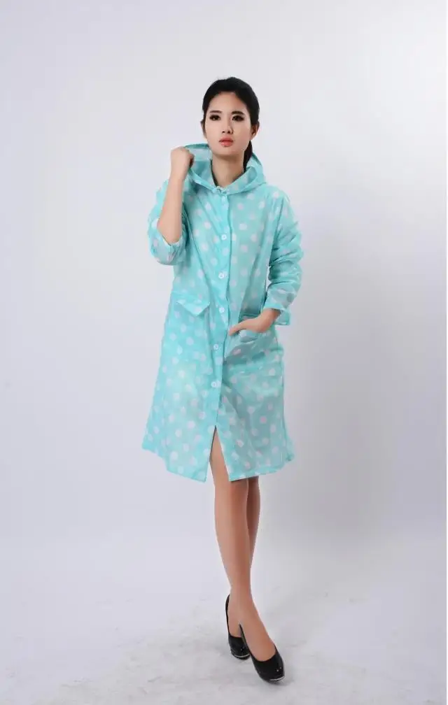 Raincoat-women-poncho-waterproof-long-dots-Outdoors-Rain-Coat-Ponchos-Jackets-Female-cloak-Chubasqueros-Mujer