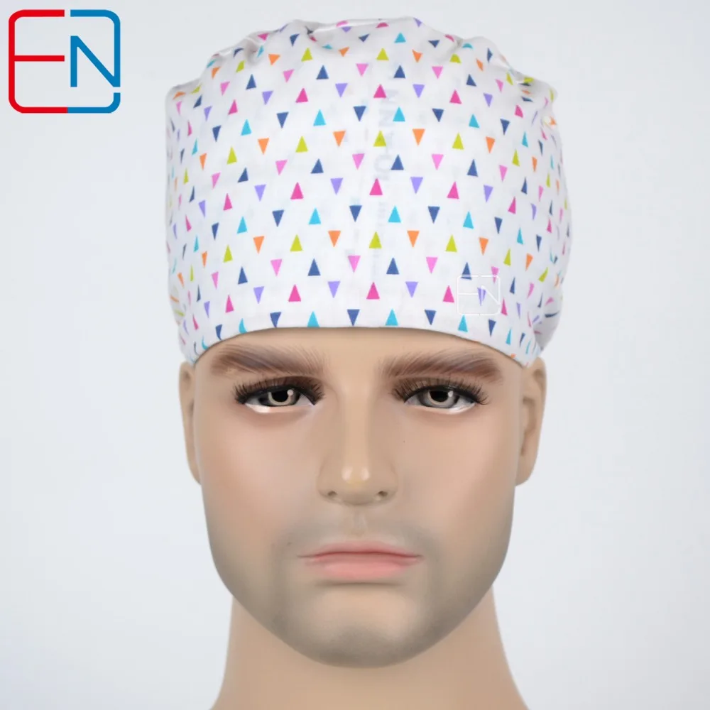 Hennar Medical Scrub Caps Masks 100 Cotton Comfortable Breathable
