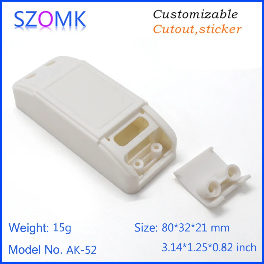 szomk LED plastic box for electronic components pcb design plastic enclosures for electronics plastic case (9)