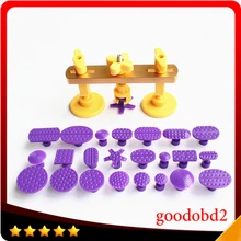 Набор для ремонта мостов вмятин, инструменты для удаления вмятин, инструменты для ремонта автомобиля, 24 шт., разные размеры, клеевые вкладки