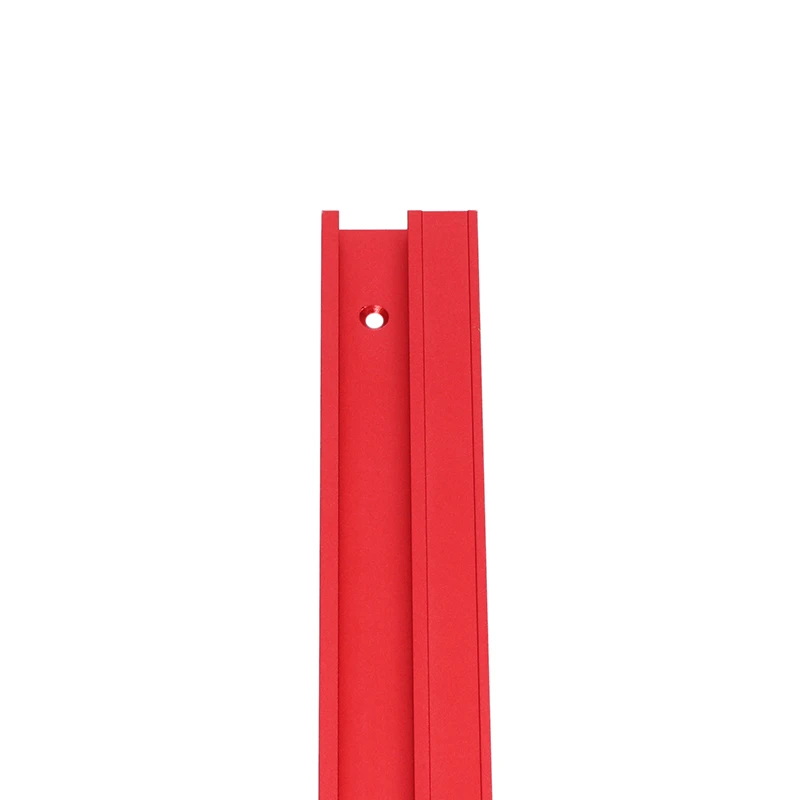 Machifit 800mm Red Aluminum Alloy T-track Woodworking 45x12.8mm T-slot Miter Track