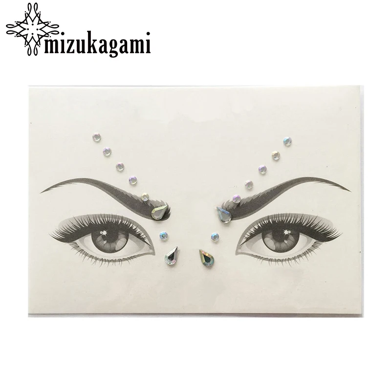 Наклейка для дрели из акриловой смолы Bindi подобранная вручную в богемном и