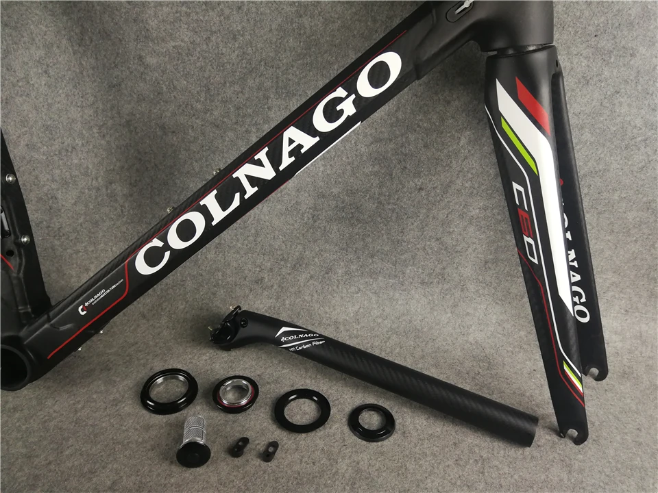 Best Colnago Carbon Road complete Bike With R7000 R8000 Groupset Carbon COLNAGO 50mm wheelset HANDLEBAR 3