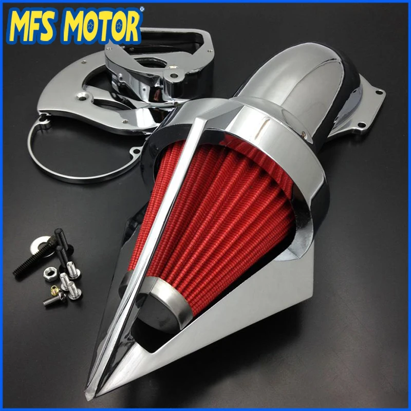 

Motorcycle accessories parts Air Cleaner Intake Filter Kit for Honda Spirit ACE 750 1998-2013 CHROME