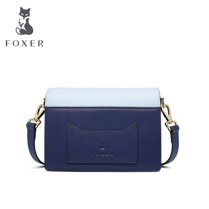 FOXER 2019 Новая женская кожаная сумка Модные Качественные роскошные сумки из