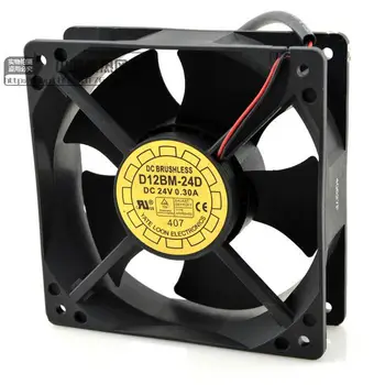 

New YATE L00N 12038 24V 0.3A 12CMD12BM-24D120 * 120 * 38MM Industrial Cooling Fan