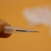 1000 шт. стерильные 3RL для бровей наконечники игл для татуажа Диаметр 5 мм постоянный игла для макияжа шапки для татуировки солнце губ бровей