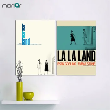 

Canvas Painting Movie Art Poster La La Land Film Love Fosters and Print Canvas Print Art Wall Decor Unframed