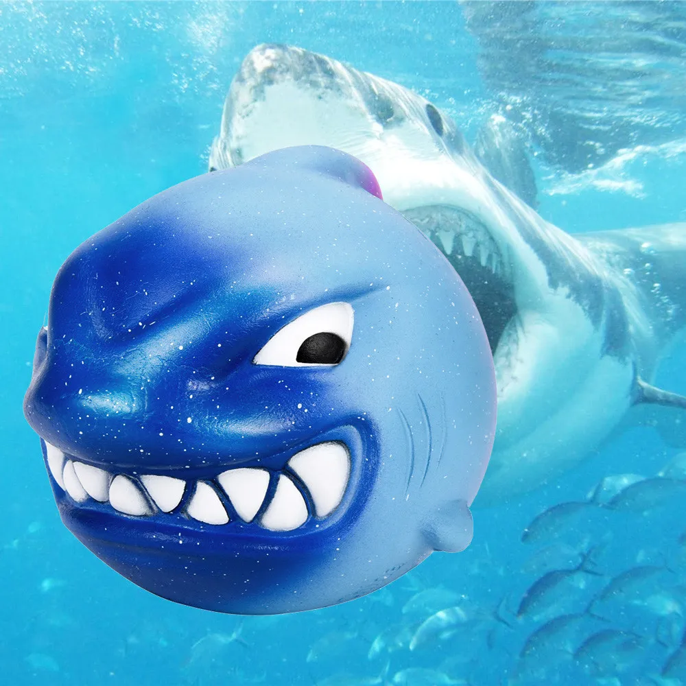 12 см Squishies игрушки animales большая акула крем ароматизированный медленный нарастающее при сжатии коллекция Очарование Детские игрушки для