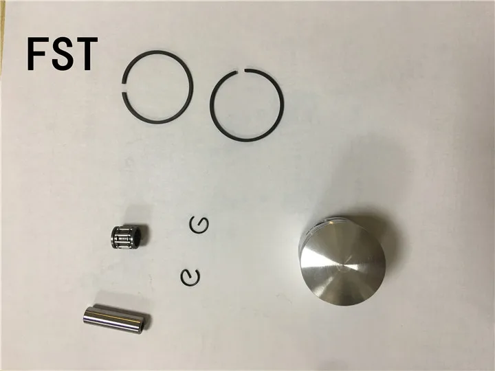 

Piston for TU-26 gasoline engine, piston pin, piston ring and bearing total spare parts for cylinder.
