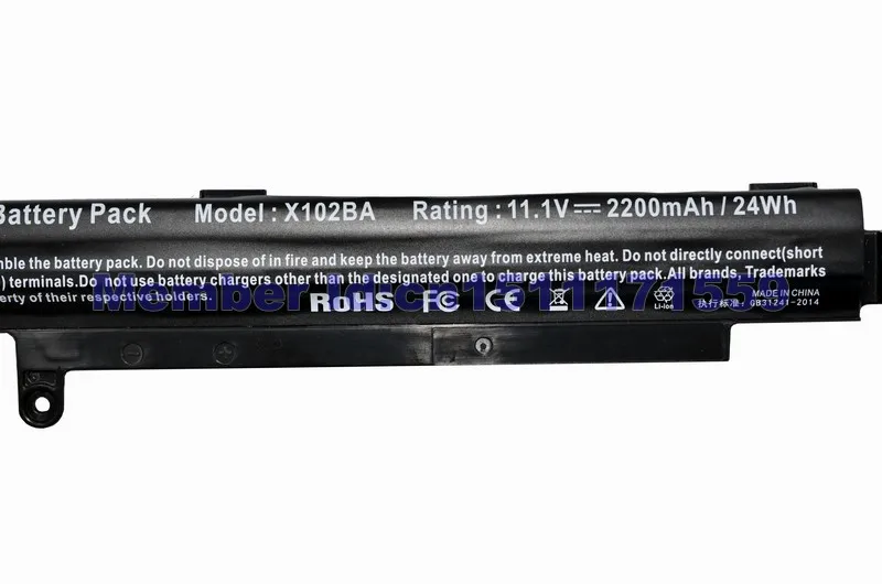 JIGU Laptop Battery A31LM25 For ASUS for VivoBook X102BA X102BA-BH41T JIGU Laptop Battery A31LM25 For ASUS for VivoBook X102BA X102BA-BH41T