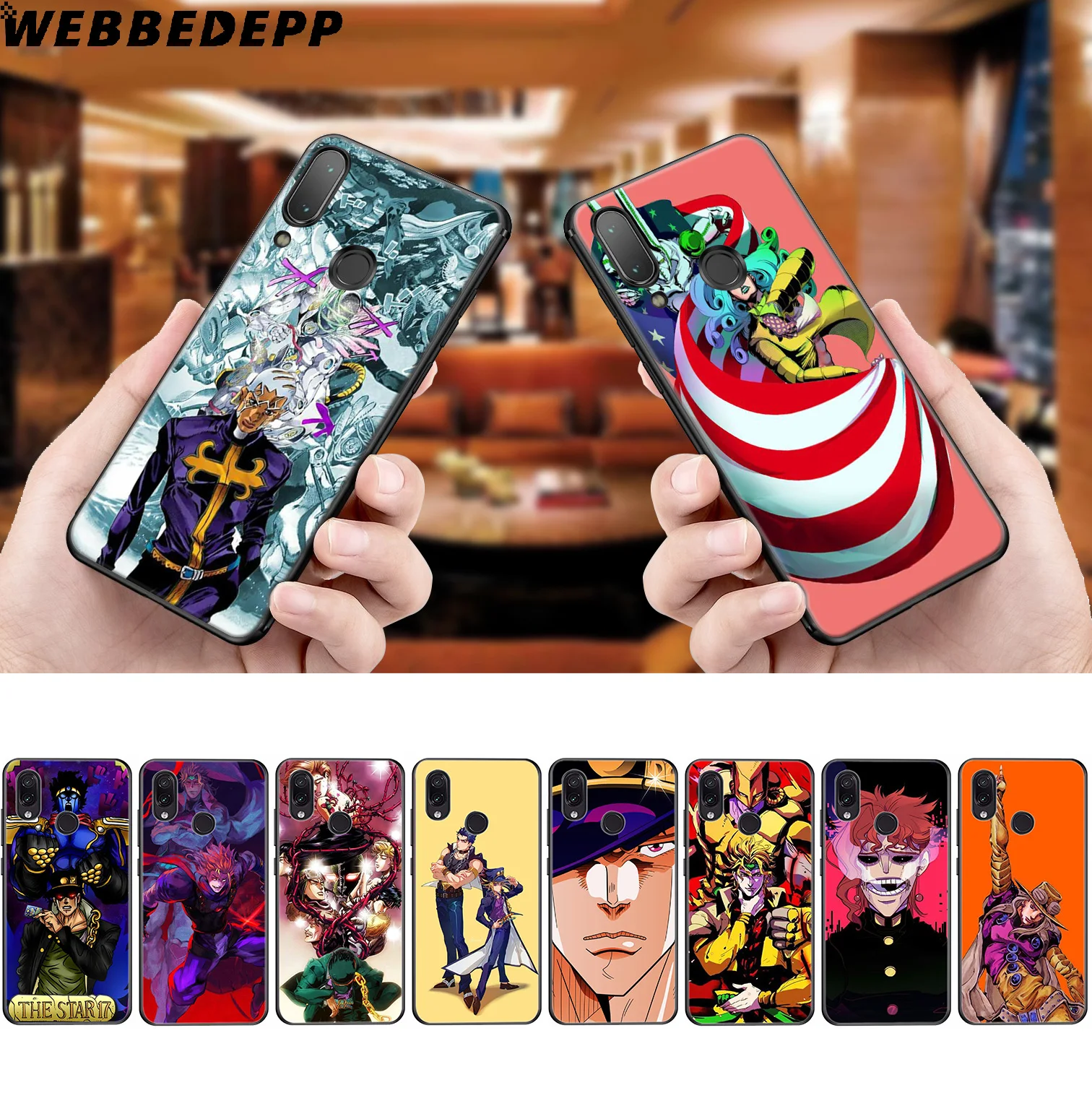 Мягкий чехол WEBBEDEPP JoJo для Xiaomi Redmi K20 7A 4A 4X 5 5A 6 6A S2 Note 8 4 7 Pro Plus Prime |