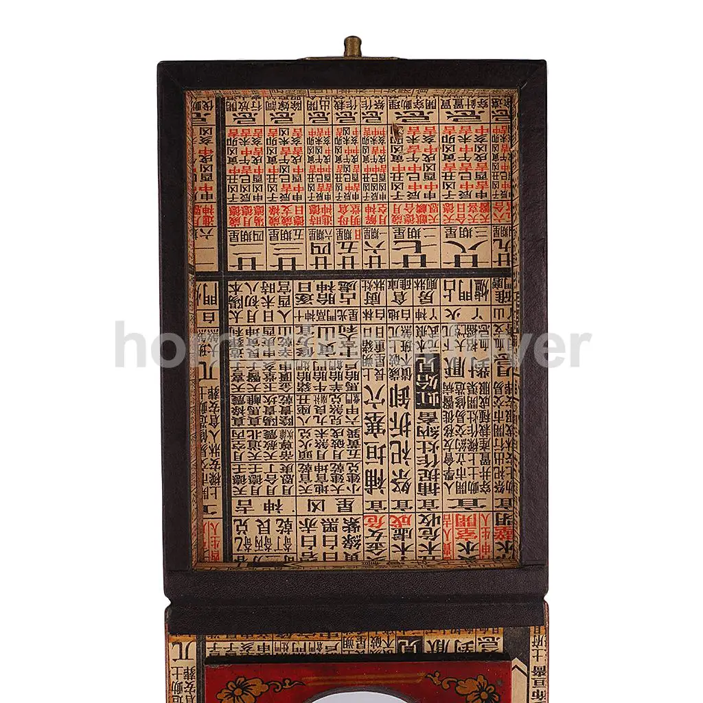 Vintage Wooden Mirror Dressing Case Jewelry Cosmetic Storage Display Box Container Handicraft Collectibles Gift House Decoration