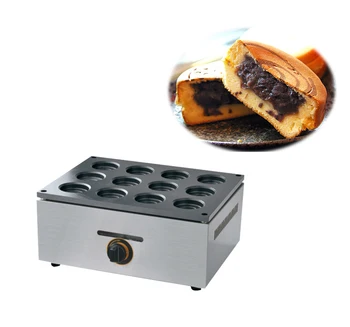 

Free shipping Gas type 16 hole Layer cake machine red bean cake maker