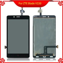 For ZTE Blade V220 LCD Display Touch Screen Original Screen Digitizer Assembly Free Tools For ZTE Blade V220 Mobile Accessories