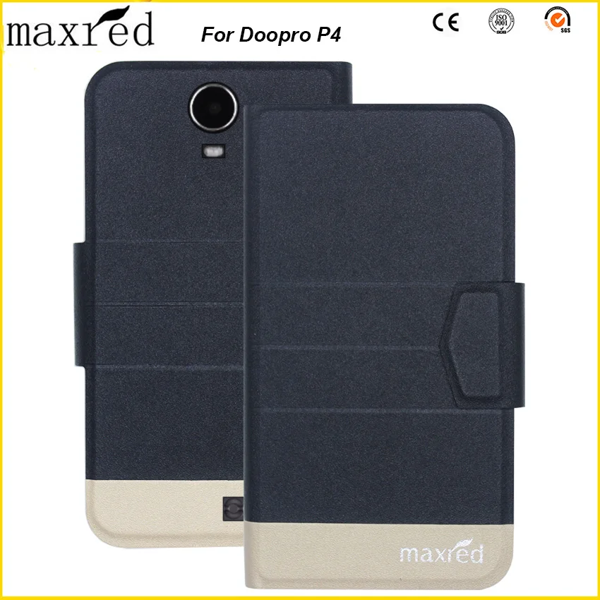 

Original! Doopro P4 Case 5 Colors High Quality Flip Ultra-thin Luxury Leather Protective Case For Doopro P4