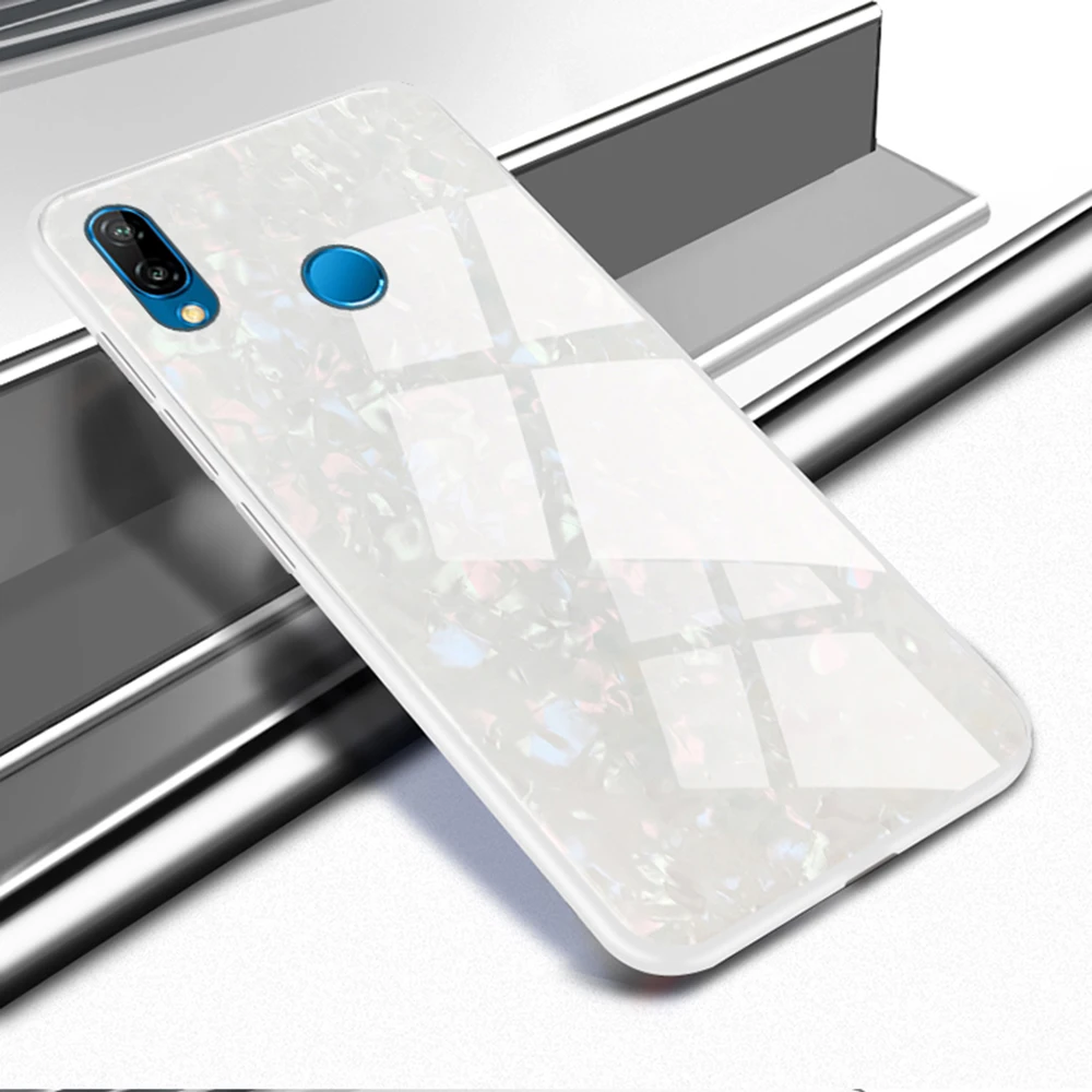 YIESOM Tempered Glass Case For Huawei P20 Lite P20 P20 Pro Shell Soft TPU Silicon Edge Phone Case For Huawei P20 P20Lite P20Pro  (13)