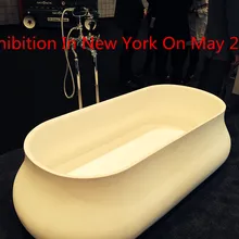 1828x914x508 мм твердый поверхностный камень CUPC утверждения Ванна Отдельно Стоящая ваза Corian Matt Ванна RS65ZZZ