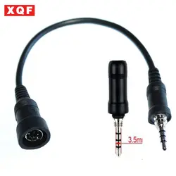 XQF Mini DIN разъем для Yaesu/Vertex VX-6R VX-7R VX-170 VX177 двухстороннее Радио