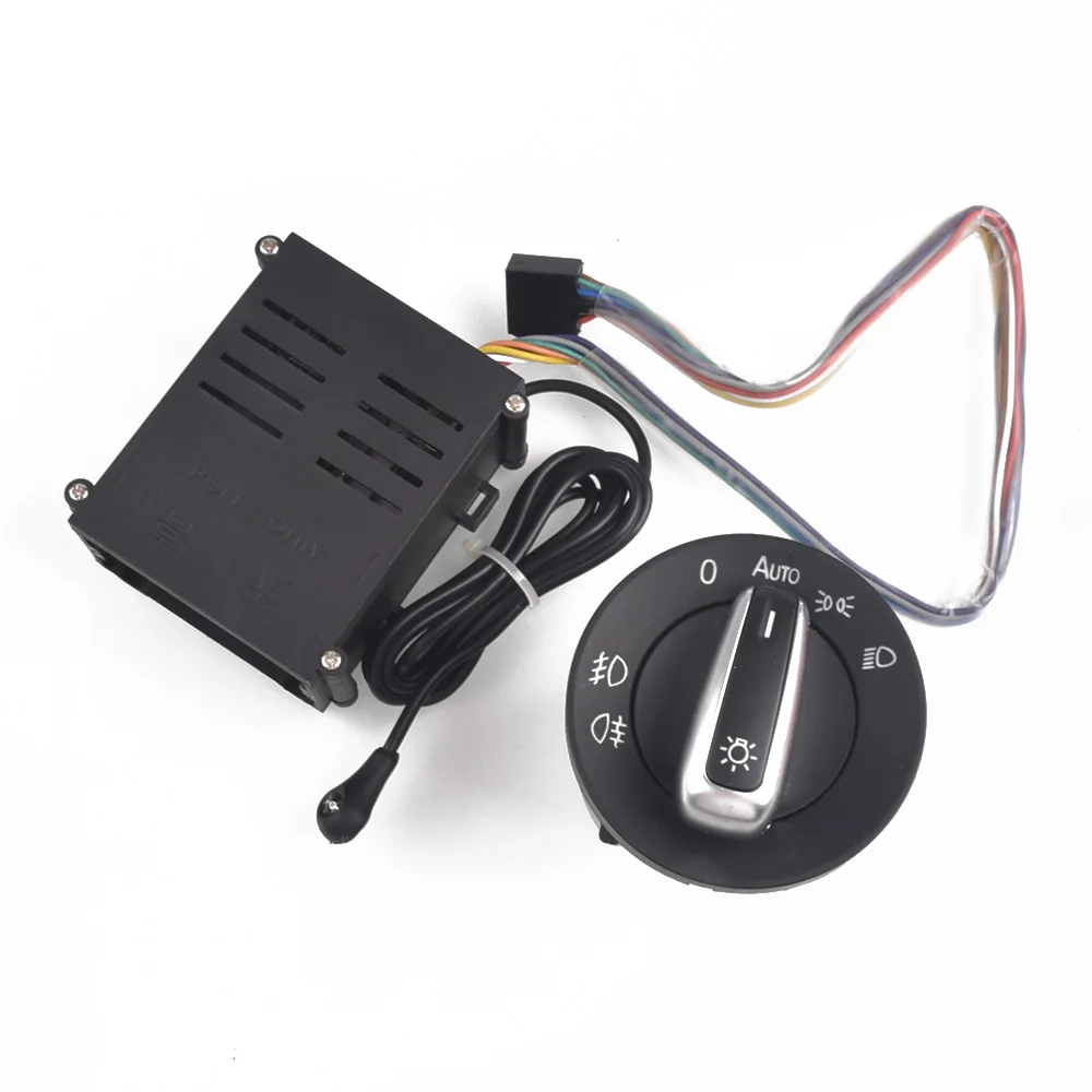 

Car Chrome Light Switch Auto lamp Sensor Light For VW Passat B5 B5.5 Bora Mk4 For SEAT ALHAMBRA AUTO Headlight