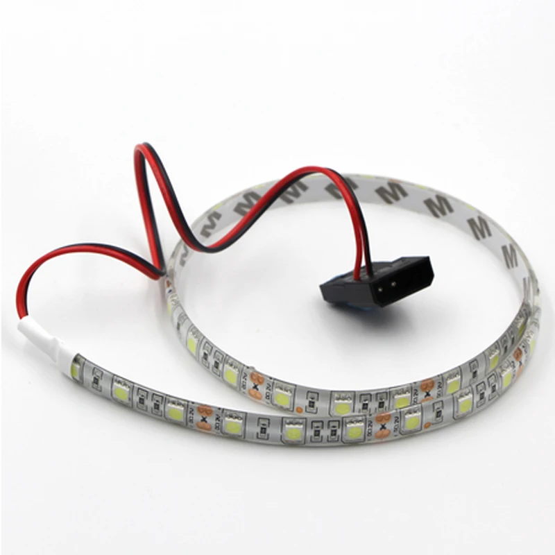 Гибкая светодиодная лента 5050 SMD 12 В постоянного тока задний фон для ПК чехол