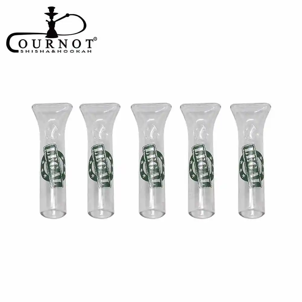 5PCS Smoking mouthtips Glass Reusable Filter Tips Mouthtips Glass Mouth Tipsin Cigarette