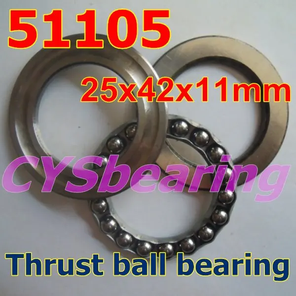Butée à Billes 3 partie 51105 25x42x11mm Thrust Bearings 25//42//11mm