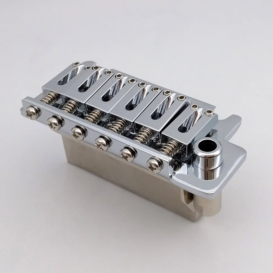 

510 series 2 post point Zinc Saddle Chrome Finish push in arm Tremolo Bridge for strato and suhr guitar Made In Korea