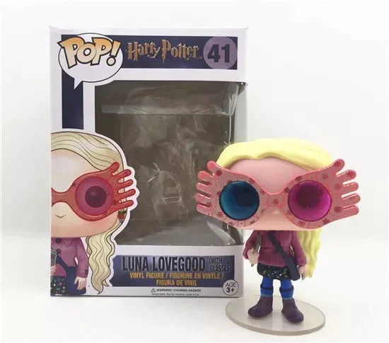 

Funko pop 2017 SDCC Harry luna lovegood with glasses Vinyl Figure Model Toy with IN Box