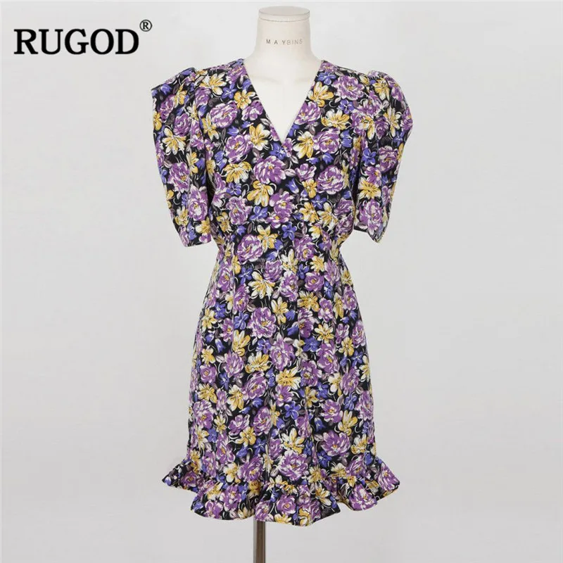 Женское платье в богемном стиле RUGOD элегантное весеннее кимоно с коротким