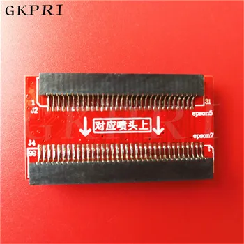 

Large format printer Zhongye Allwin Human Xuli Twinjet DX5 To DX7 printhead exchange chip adapter card for Epson F189010 head