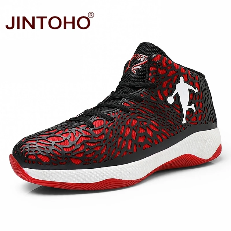 JINTOHO/Высококачественная Мужская баскетбольная обувь; Брендовые мужские баскетбольные кроссовки; уличная спортивная прогулочная обувь; спортивная обувь; мужские кроссовки