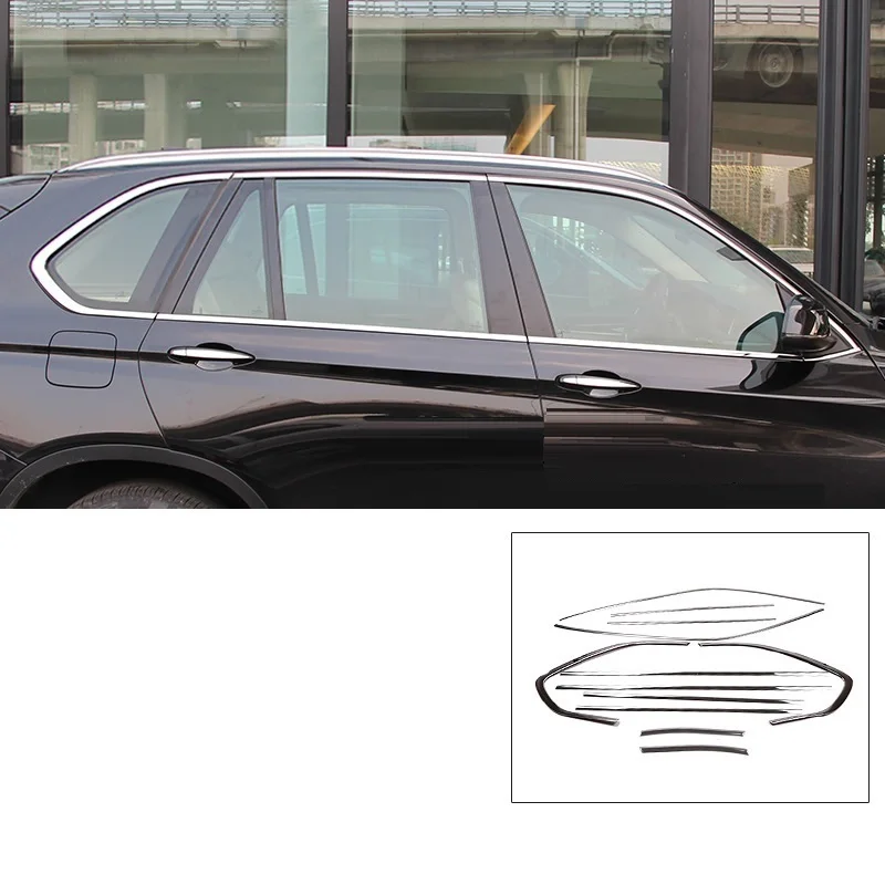 

Foot Pedal Grille Front Bumper Exterior Automovil Decorative Covers Trim Car 08 09 10 11 12 13 14 15 16 17 18 FOR BMW X5 Series