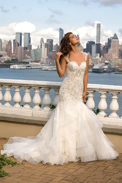 Eve of Milady Lace Wedding Dress