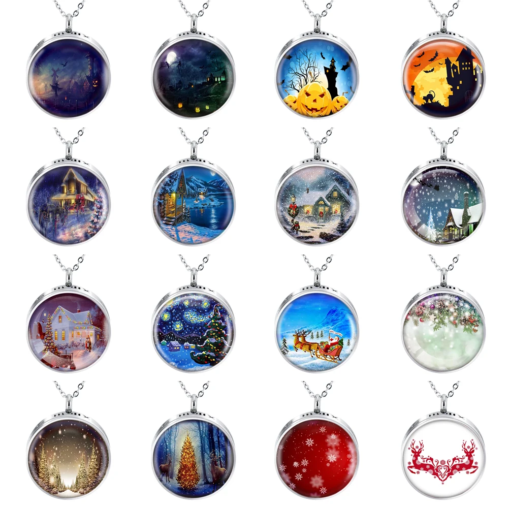 ZP-PD014-main Essential Oil Diffuser Locket (6)