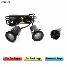 PFTKJCP 2pcs Welcome light For MG ZT-T TF ZR ZT for renault mazda st r for suzuki LED car laser projector Ghost Shadow Lights