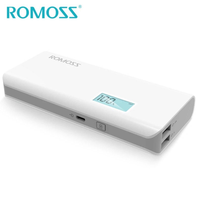 ROMOSS Sense 4 Plus, 10000 мА/ч, внешний резервный аккумулятор 18650, внешний аккумулятор, зарядное устройство для samsung& iPhone xs