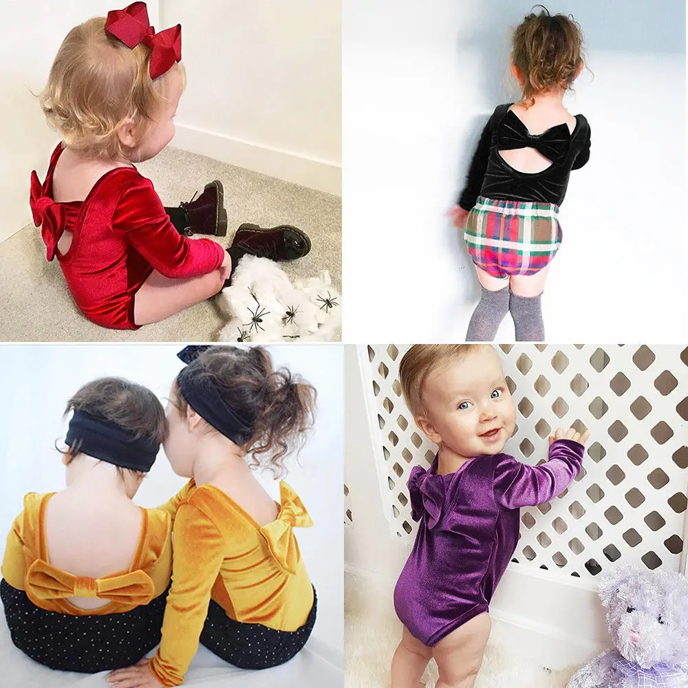 Комбинезон для новорожденных с бантом и длинным рукавом|bodysuit long|brand bodysuitbaby bodysuit