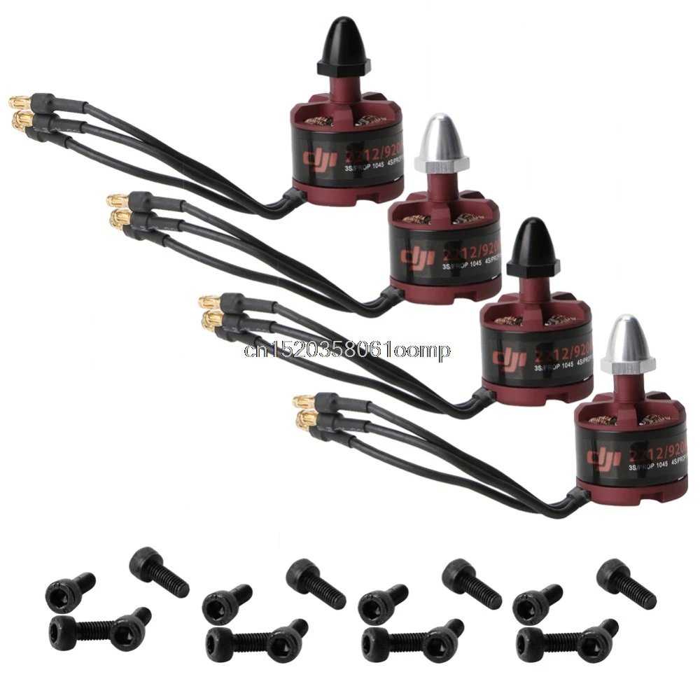 

4Pcs 2212 920KV CW CCW Brushless Motor for F330 F450 F550 X525 Quad Multi Use Hot! #K4UE# Drop Ship