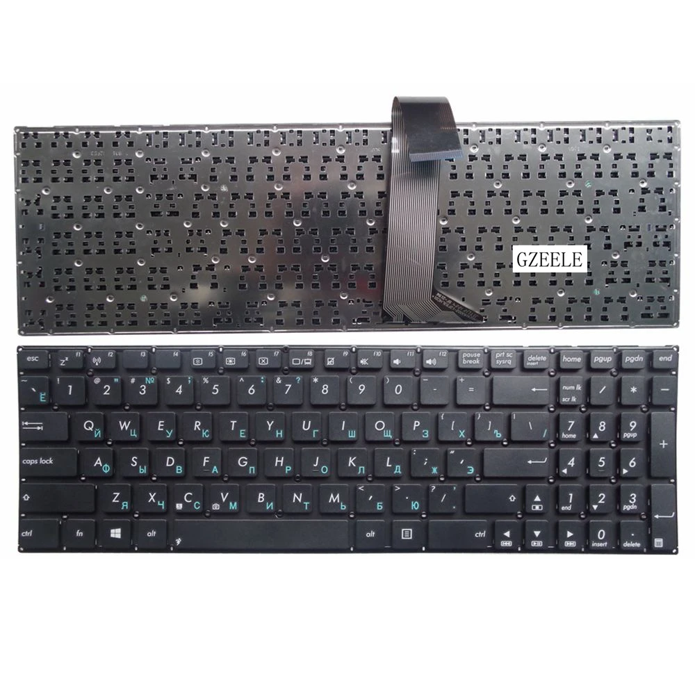 Русская клавиатура для ASUS S56 S56C 0KN0-N31RU13 K56 K56C R505C K56CB K56CA S500 S550C S500CB R510L A550 Y581 X552 V550 U58C |