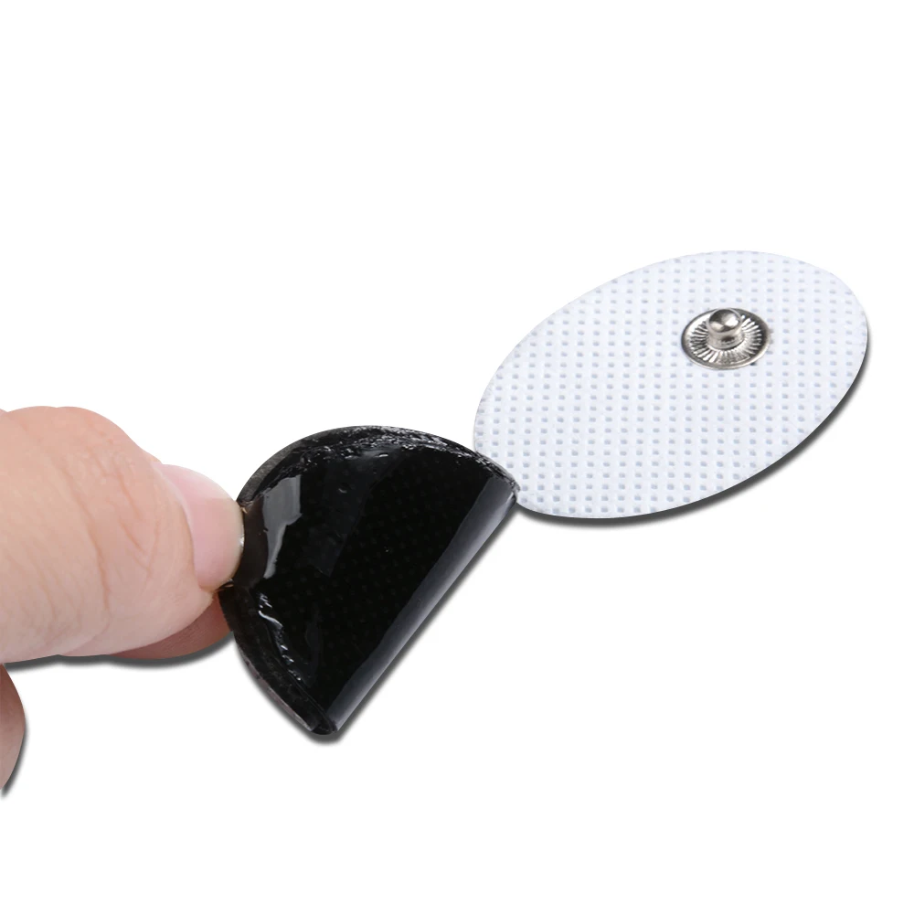 50 Pairs Electrodes Pads With Button 3.5mm For TENS/EMS Machines For