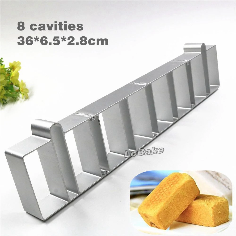 10pcs Aluminum Pineapple Cake Pie/Biscuit Cutter Bread Mold W/ Press Stamp Hot 