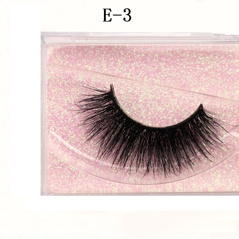 

DOCOCER New 3D Eyelash Mink Eyelashes Full Soft Mink Eyelashes Full Roll False Eyelashes E03