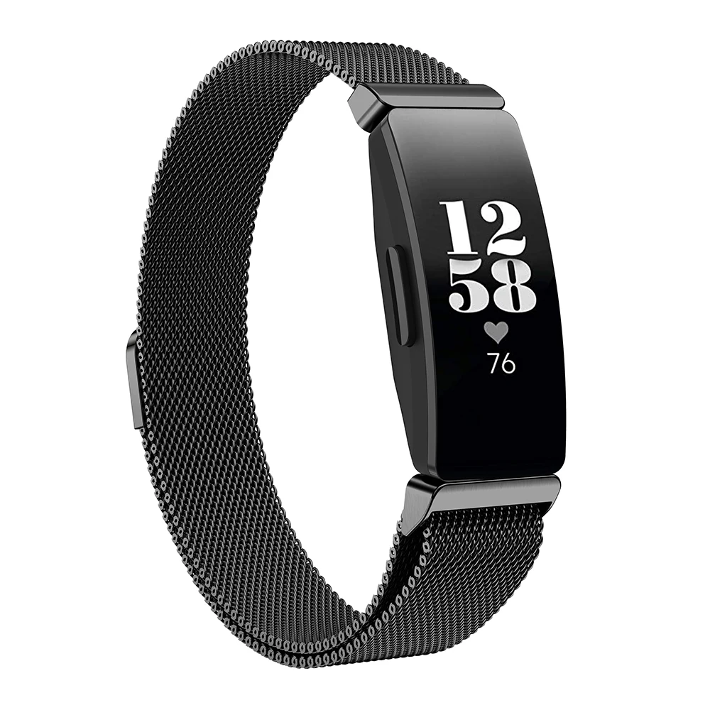 Ремешок для часов для Fitbit Inspire HR Activity Tracker Milanese магнитный ремешок из нержавеющей стали сменный ремешок для часов