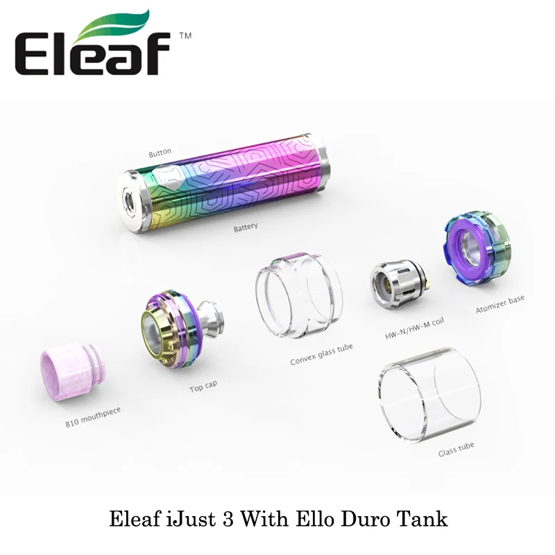 Оригинальный набор электронной сигареты Eleaf iJust 3 80 Вт со встроенным