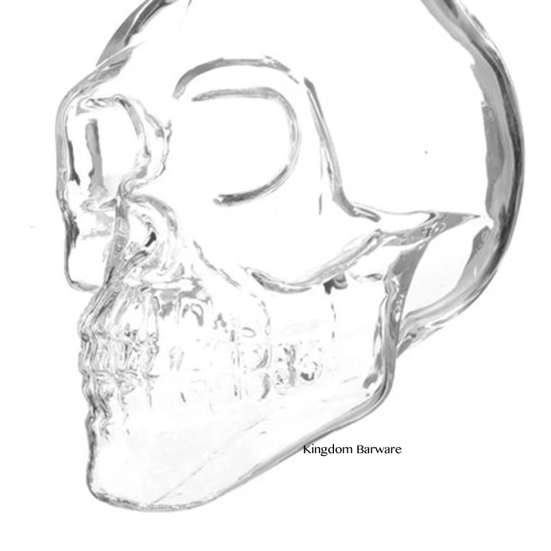 2 шт стеклянный графин для лица с черепом набор бутылок для розлива 2