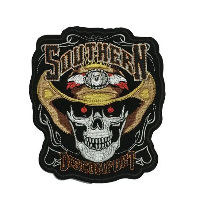 Embroidered Southern Discomfort patches Iron on Ponk
