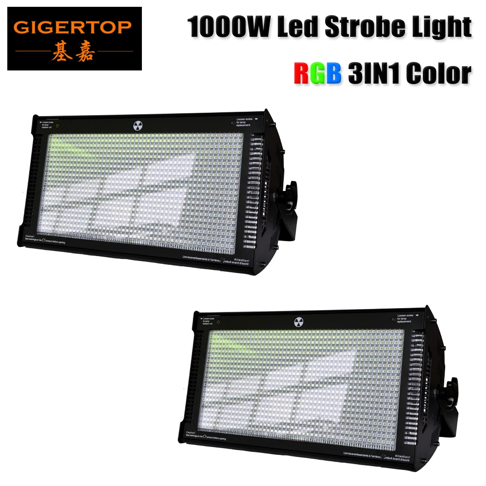 2 Unit 1000W 800 RGB LED Strobe Light for dj light Flash f disco party KTV stage club show Glass Cover Aluminum Heat Dissipation
2 Unit 1000W 800 RGB LED Strobe Light for dj light Flash f disco party KTV stage club show Glass Cover Aluminum Heat Dissipation